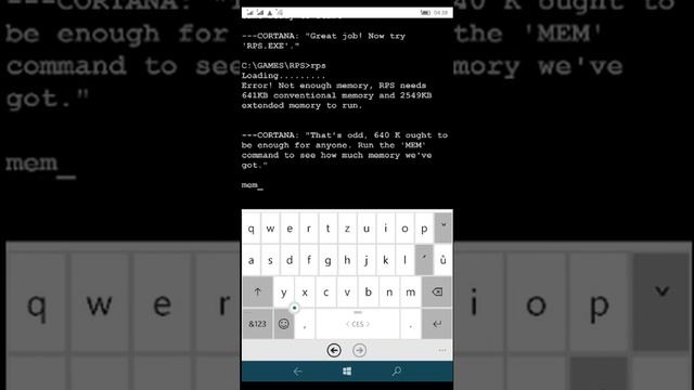 MS-Dos Mobile смотреть онлайн