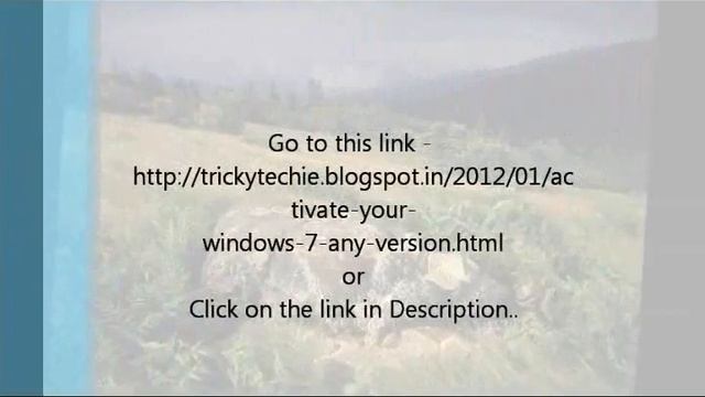 Activate Windows 7 [Any Version] смотреть онлайн