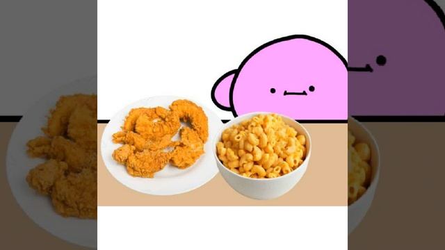 Macaroni With The Chicken Strips