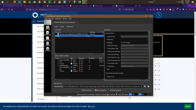 MKVtoolnix tutorial смотреть онлайн