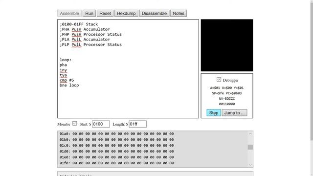 6502 Assembly Programming - Video 13: Stack and Instructions Part 5 смотреть онлайн