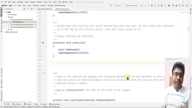 Class 359 - Setting Up Call Back Methods | Android App Development Complete Course In Hindi смотреть онлайн