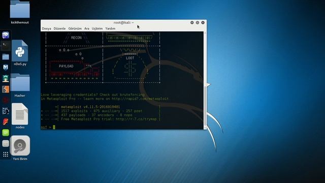 Kali Linux PDF Uzantılı PowerShell Atak смотреть онлайн