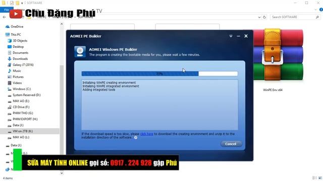 Chu Đặng Phú HƯỚNG DẪN TẠO WINDOWS 10 PE ĐỂ CỨU HỘ MÁY TÍNH DỄ NHƯ ĂN CHÁO AI CŨNG LÀM ĐƯỢC смотреть онлайн