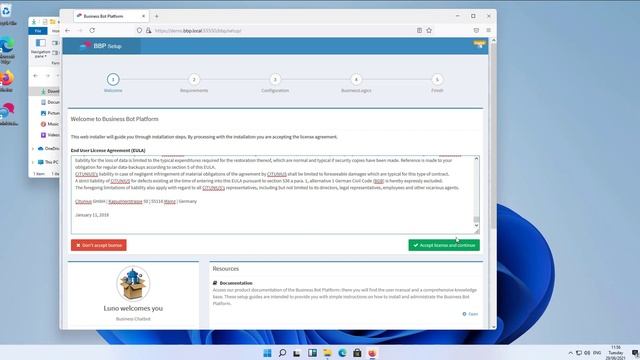 Business Bot Platform - Installation on Windows 11 смотреть онлайн