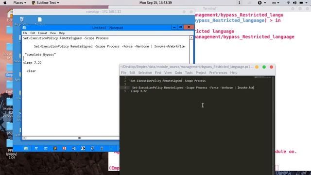 New Module : Bypass Restricted language In Powershell смотреть онлайн