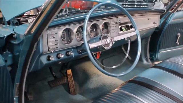 1964 Plymouth Fury Blue смотреть онлайн