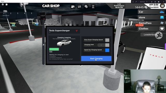 Epic Adventures With Ethan: Tesla Autopilot Simulator On Roblox!