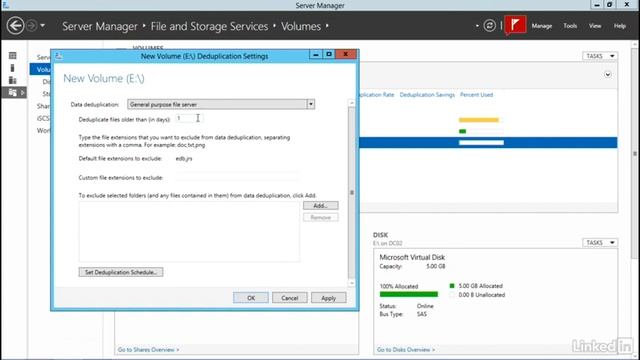 Practical deduplication Windows Server 2012 R2 Configure File and Storage Solutions смотреть онлайн