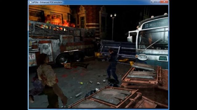 Resident Evil 2 (Leon A) on ePSXe of PC Windows смотреть онлайн