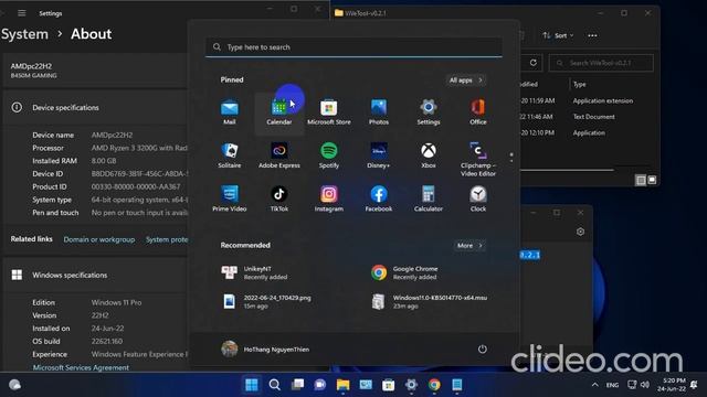 Windows 11 Pro 22H2 FBConan _ upgrade 22621.1 to 22621.160 смотреть онлайн