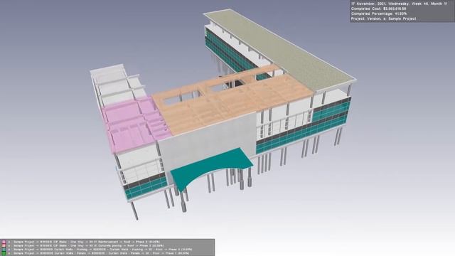 BIM 4D Simulation and 5D Cost Estimation - Virtual Building Studio смотреть онлайн