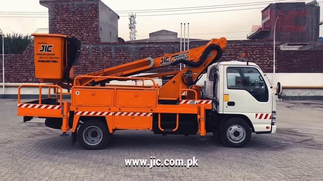 Aerial Lift Isuzu NKR | Hydraulic Aerial Platform with Telescopic Boom Mounted on ISUZU Truck смотреть онлайн