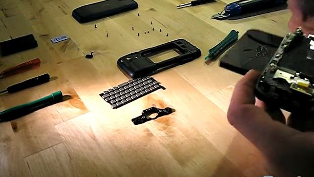 Android G1 keyboard replacement, timelapse смотреть онлайн