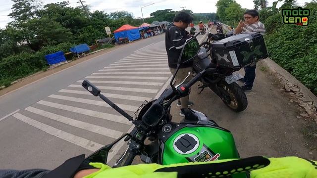 Trying my Insta 360 One X2 | Sample Video at end | Sunday Tambike | Moto Teng Vlog смотреть онлайн