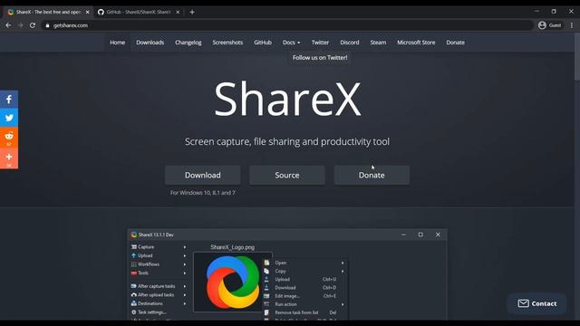 ShareX an Open Source Screen Recorder for Windows смотреть онлайн