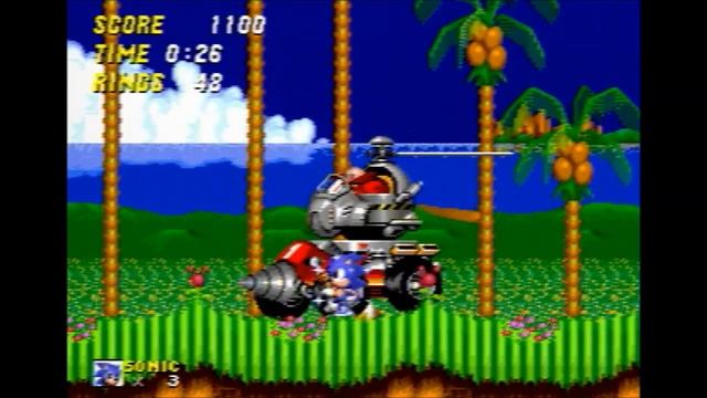 Sonic the Hedgehog 2 - Emerald Hill Zone Act 2 [0:38] смотреть онлайн