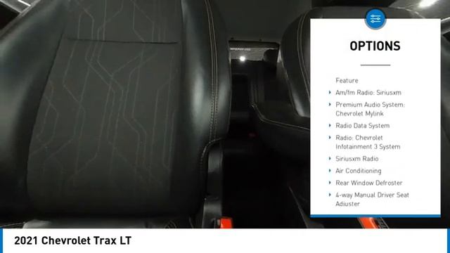 2021 Chevrolet Trax LT Elkhart IN W26356 смотреть онлайн