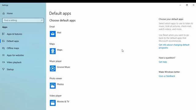 How to Reset All File Associations to Microsoft Defaults on Windows 10 смотреть онлайн