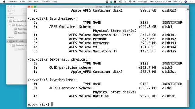 Mac: Removing APFS Formatting on a Drive (Including Brute Force Method) смотреть онлайн