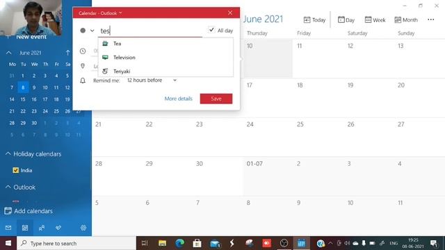 Windows 10 Calendar App|meeting scheduling|video conferencing scheduling| Reminder setting смотреть онлайн