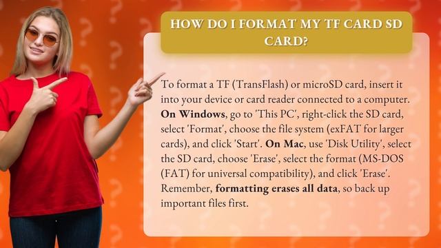 How do I format my TF card SD card? смотреть онлайн