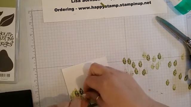 Card 3 with Apple of my eye stamp set, from Stampin'UP смотреть онлайн