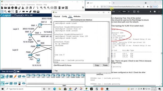 CCNA Lab: Flackbox Lab 15 – Spanning Tree Troubleshooting смотреть онлайн