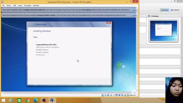 Cara Menginstal Ulang Windows 7 64bit di Virtual Box (Selasiyah X TJKT 4) смотреть онлайн