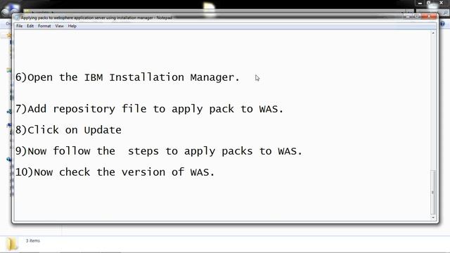 Applying packs to websphere application server using installation manager on windows смотреть онлайн