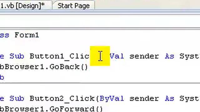 How to create a webbrowser VB 2008 express edition смотреть онлайн
