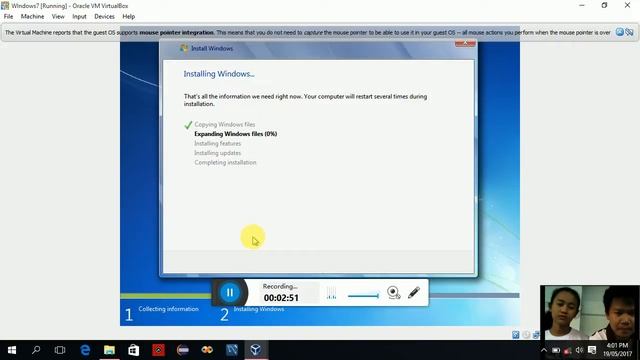 How to install Windows 7 in virtualbox tutorial смотреть онлайн