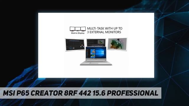 MSI P65 Creator 8RF 442 15.6" Professional - Review 2023 смотреть онлайн