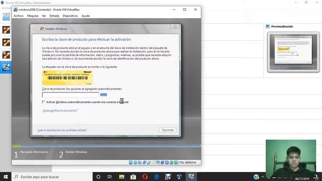 Instalacion de windows 2008 virtual box смотреть онлайн