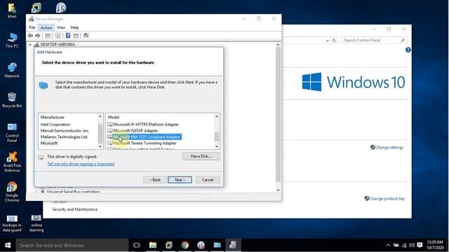 loop back adapter in windows смотреть онлайн