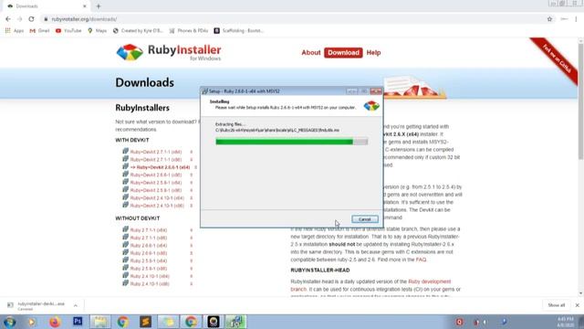 RUBY Installation Ruby programming tutorial part 1 смотреть онлайн