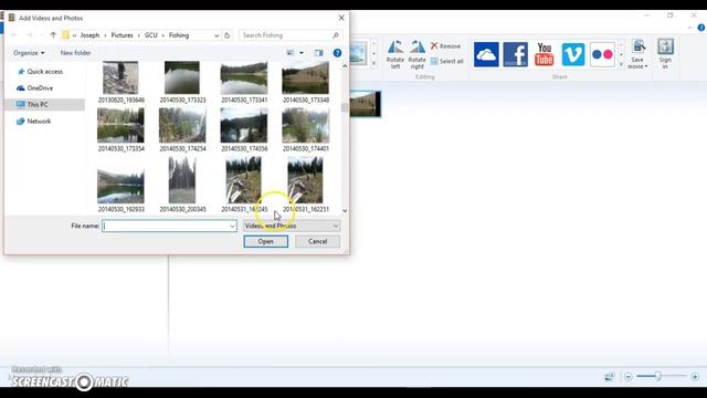 Adding Images to Windows Movie Maker- Basic Part 1 смотреть онлайн