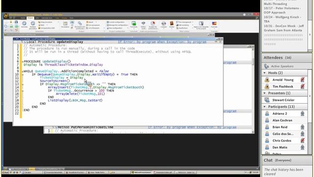 WINDEV Webinar128 Stewart Crisler - October 10 2014 смотреть онлайн