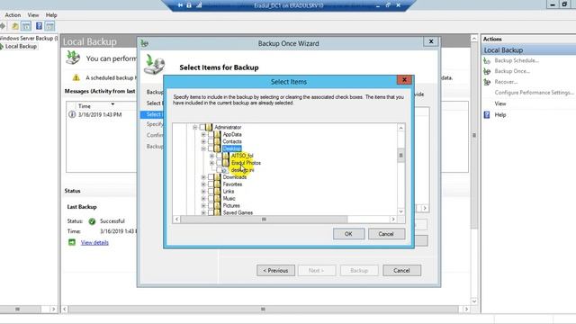 Backup and Restore for windows server 2012 R2 Bangla Tutorial смотреть онлайн