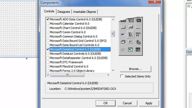 how to connect the Database in Visual Basic 6 0 смотреть онлайн