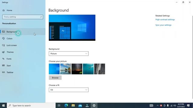 How to change Desktop Background in Windows 10 смотреть онлайн