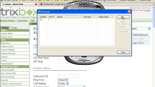 Trixbox In URDU Extensions Testing on Xlite softphone.mp4 смотреть онлайн