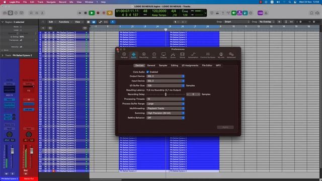 LOGIC X 10.7.1- 60 NEXUS TRACKS TEST смотреть онлайн