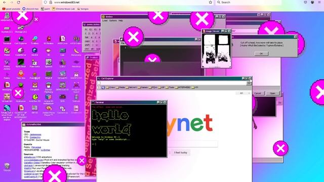 Destroying Windows 93 with viruses смотреть онлайн