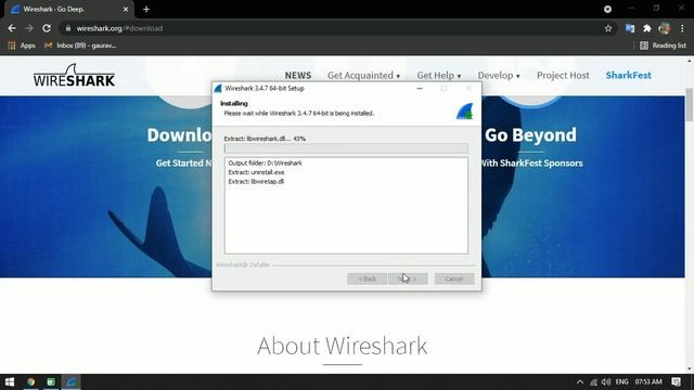 Installing Wireshark under Windows смотреть онлайн