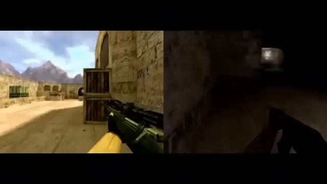 трюки в Counter-Strike 1.6. смотреть онлайн
