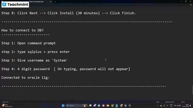 Day 2 Oracle Installation and outline of DML and DDL смотреть онлайн