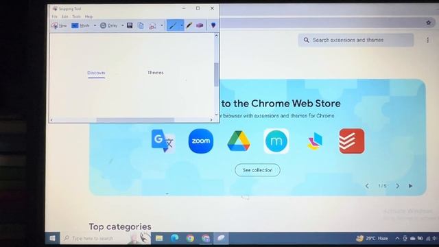 How to take a screenshot by snipping tool on windows 10[Bangla Tutorial] смотреть онлайн
