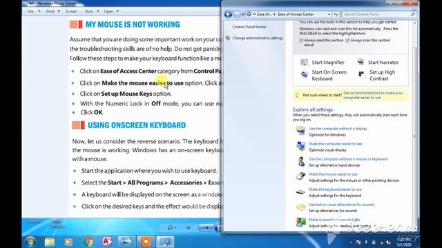 Windows 7 | My Mouse is not working смотреть онлайн