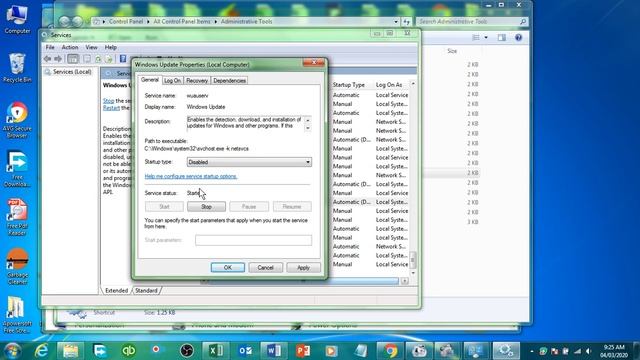 How to stop automatically windows update in windows 7 смотреть онлайн